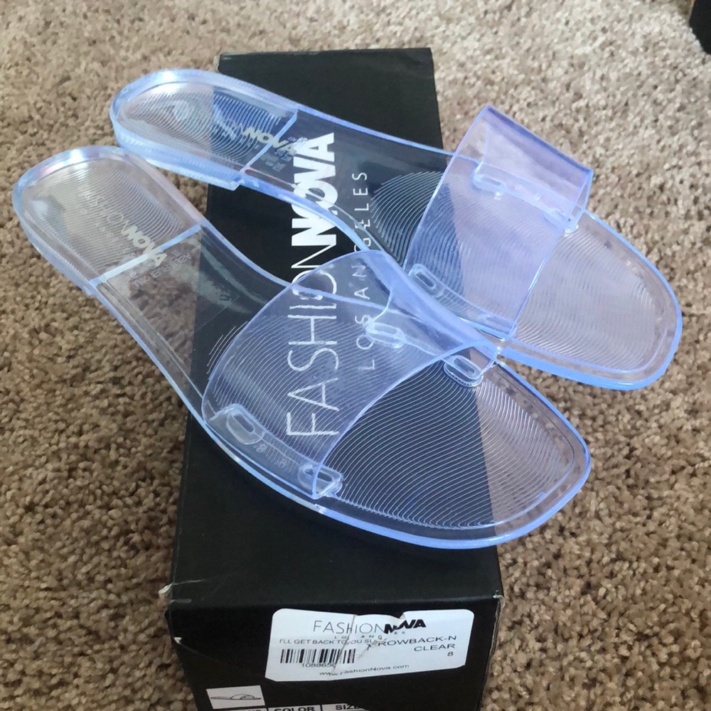 Fashion Nova I’ll Get Back To You sandals